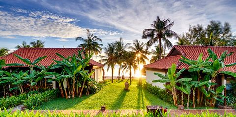 obiekt, teren hotelu