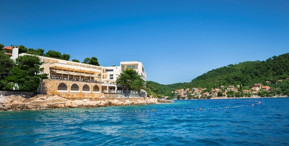 obiekt, teren hotelu
