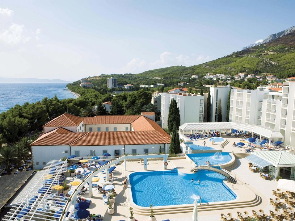 teren hotelu, basen