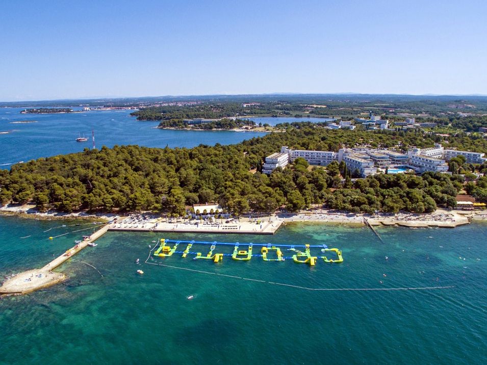 teren hotelu, plaża