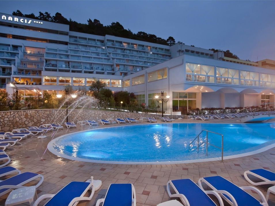 teren hotelu, basen