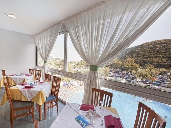 teren hotelu, restauracja