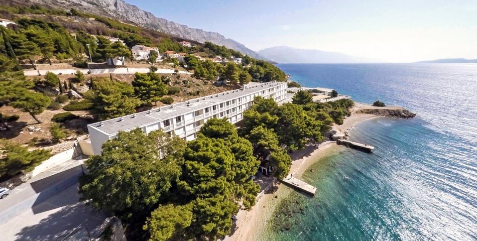 obiekt, teren hotelu
