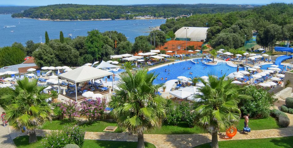 teren hotelu, basen