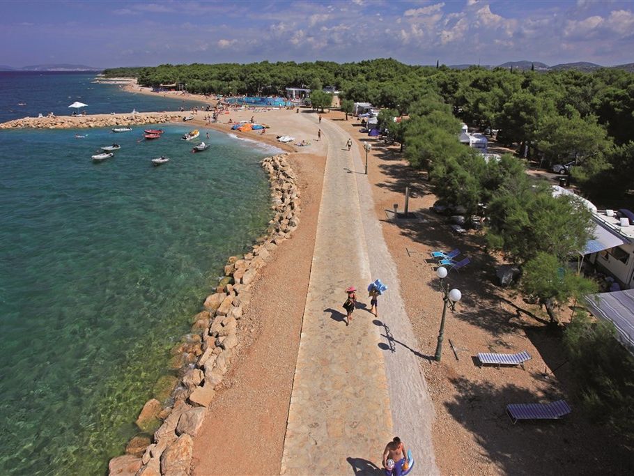 teren hotelu, plaża