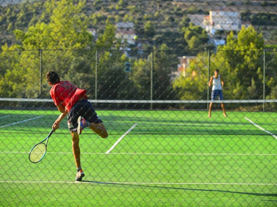 sport i rekreacja, korty tenisowe