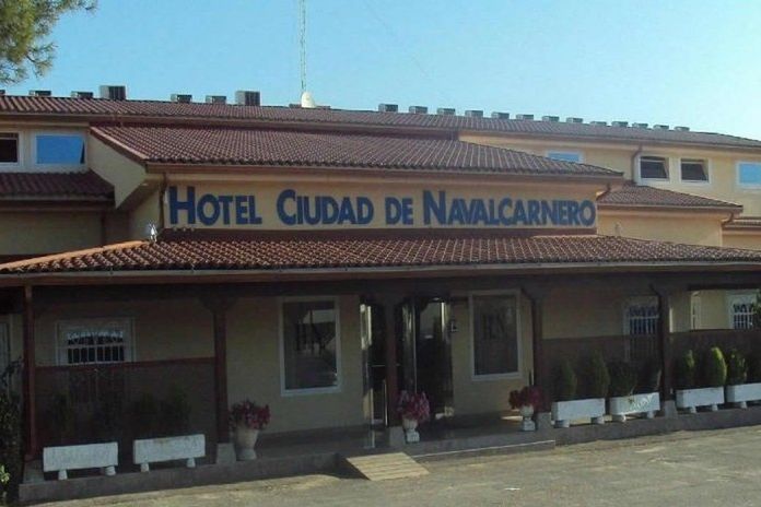 obiekt, teren hotelu