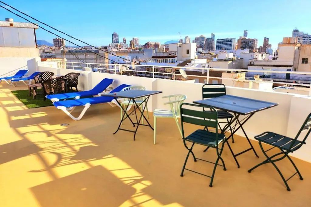 balkon / taras, teren hotelu