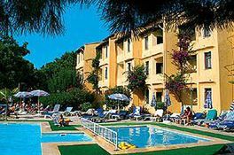 teren hotelu, basen, obiekt