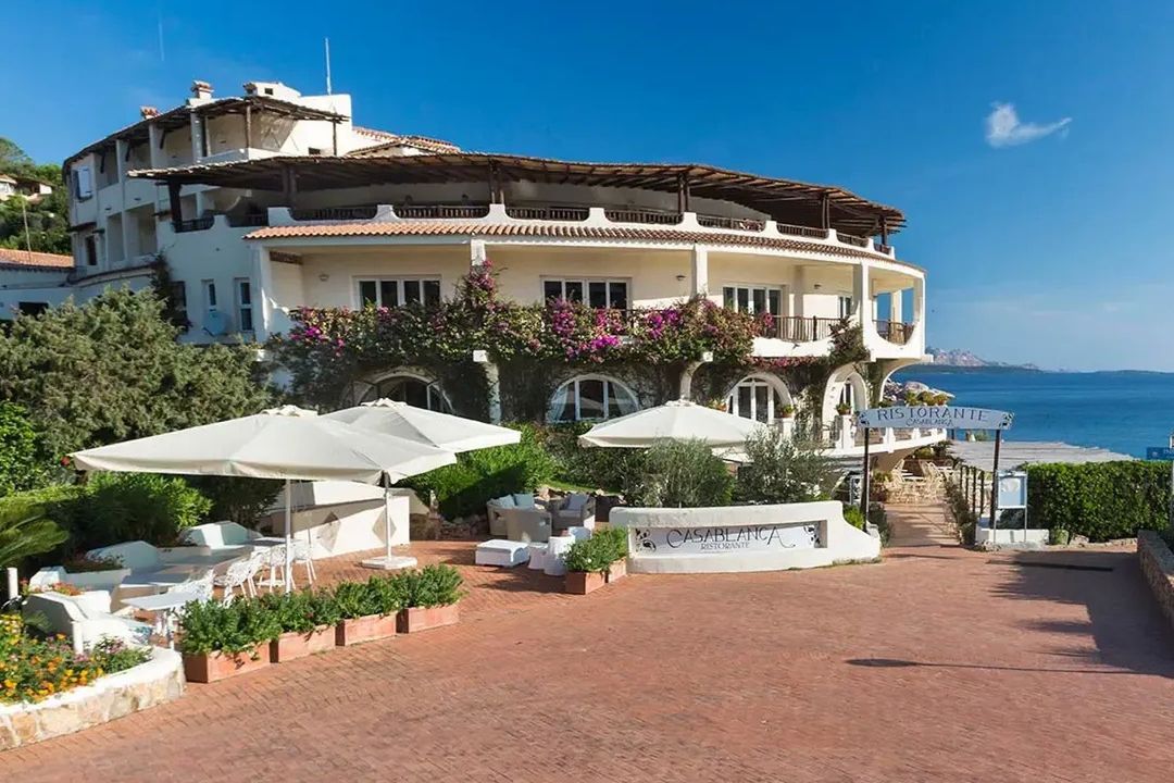 obiekt, teren hotelu