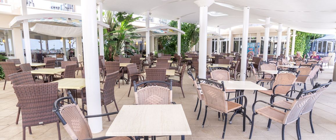 teren hotelu, restauracja