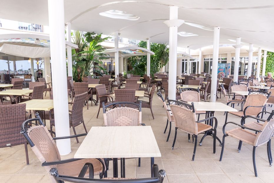 teren hotelu, restauracja