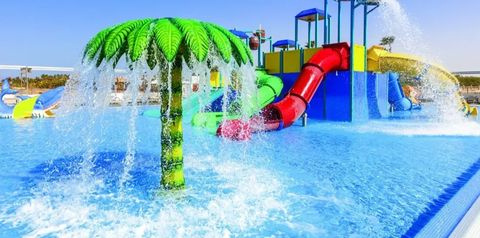 zjeżdżalnia, brodzik