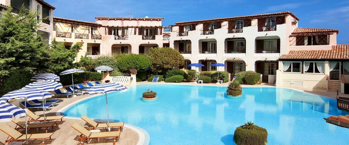 obiekt, teren hotelu