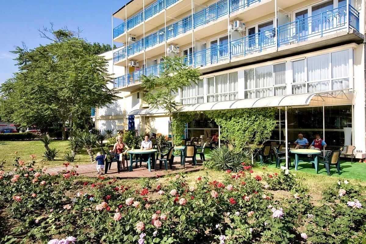 teren hotelu, obiekt