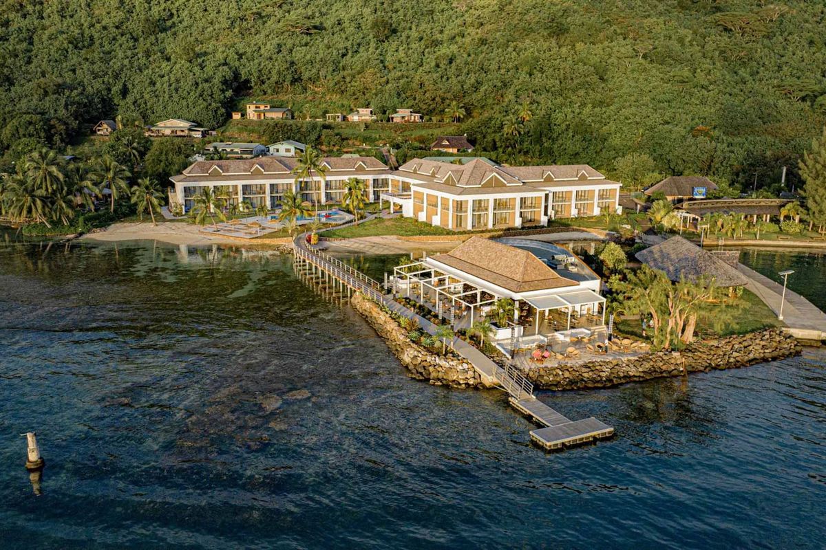 teren hotelu, obiekt