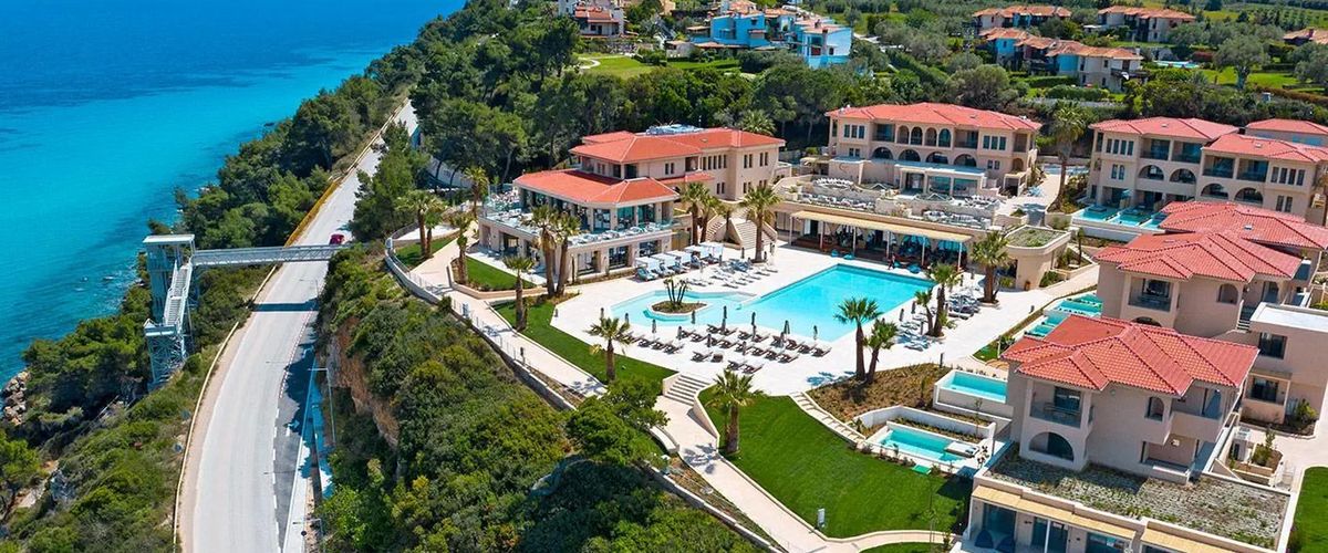 obiekt, teren hotelu