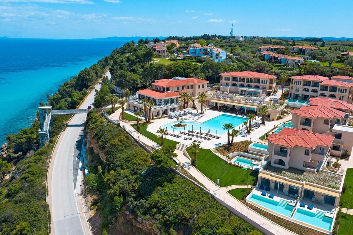 obiekt, teren hotelu
