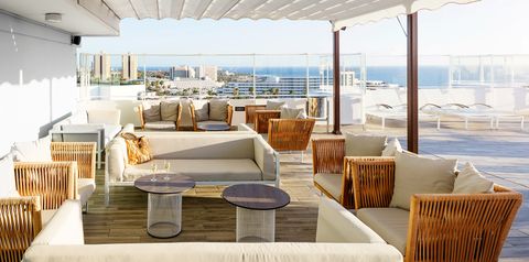 teren hotelu, balkon / taras