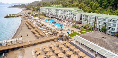 obiekt, teren hotelu