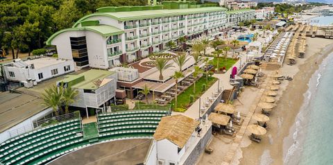 teren hotelu, rozrywka