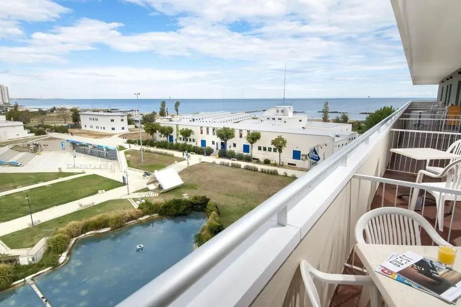 teren hotelu, balkon / taras