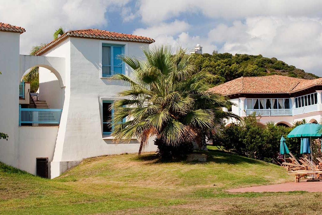 obiekt, teren hotelu, basen