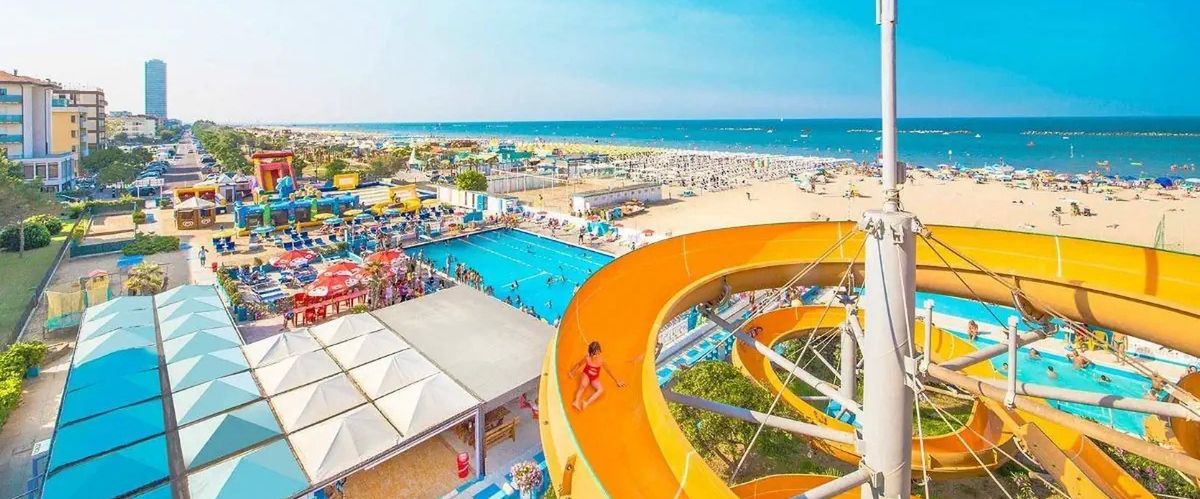 teren hotelu, plaża