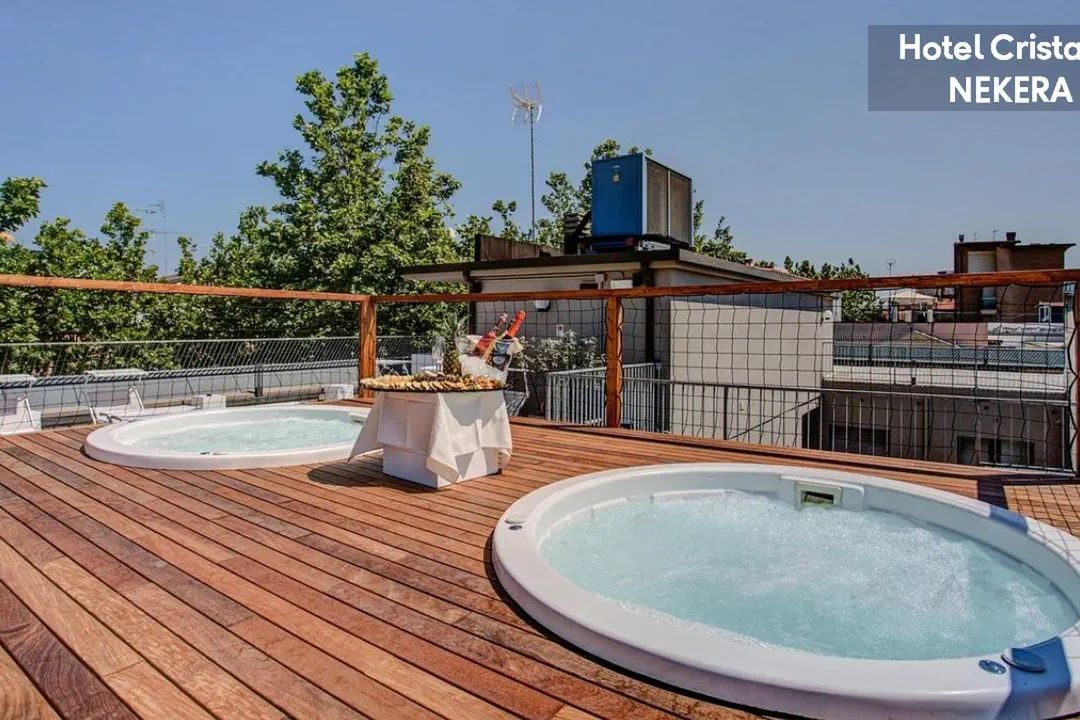 teren hotelu, balkon / taras, jacuzzi