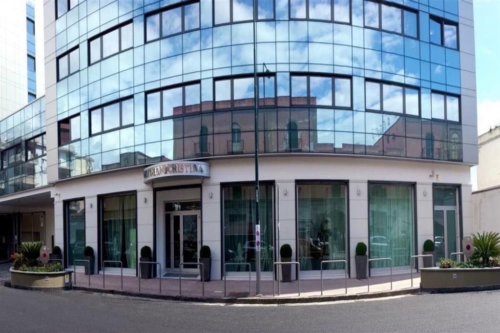 obiekt, teren hotelu