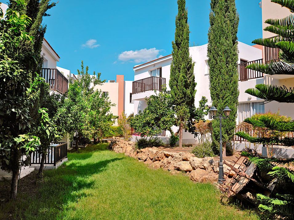 bungalowy, teren hotelu