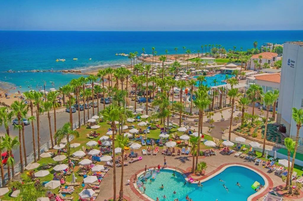 Anastasia Beach (Protaras) - teren hotelu