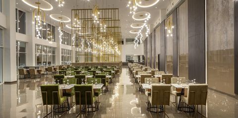 teren hotelu, restauracja