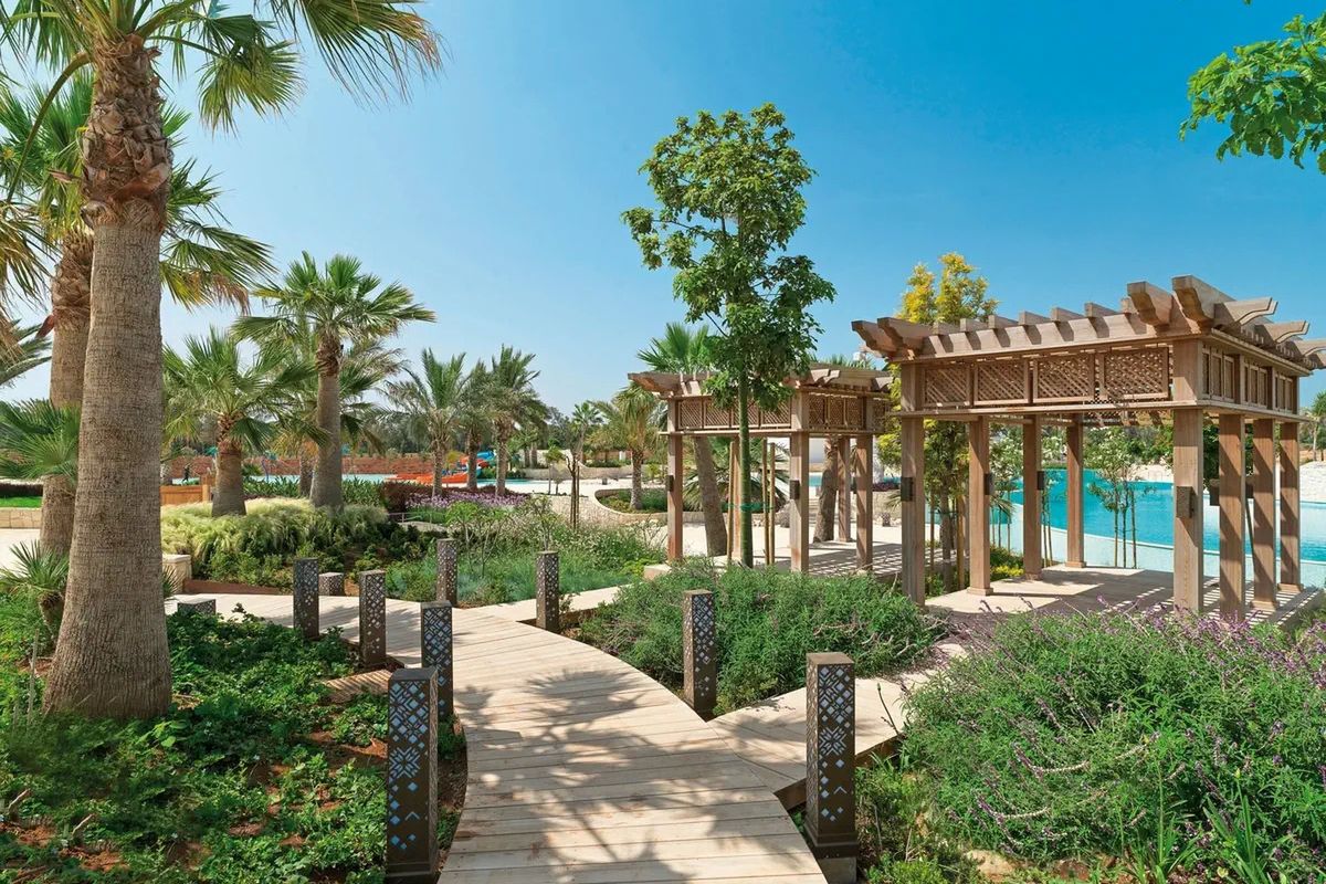 City of Dreams Mediterranean - teren hotelu