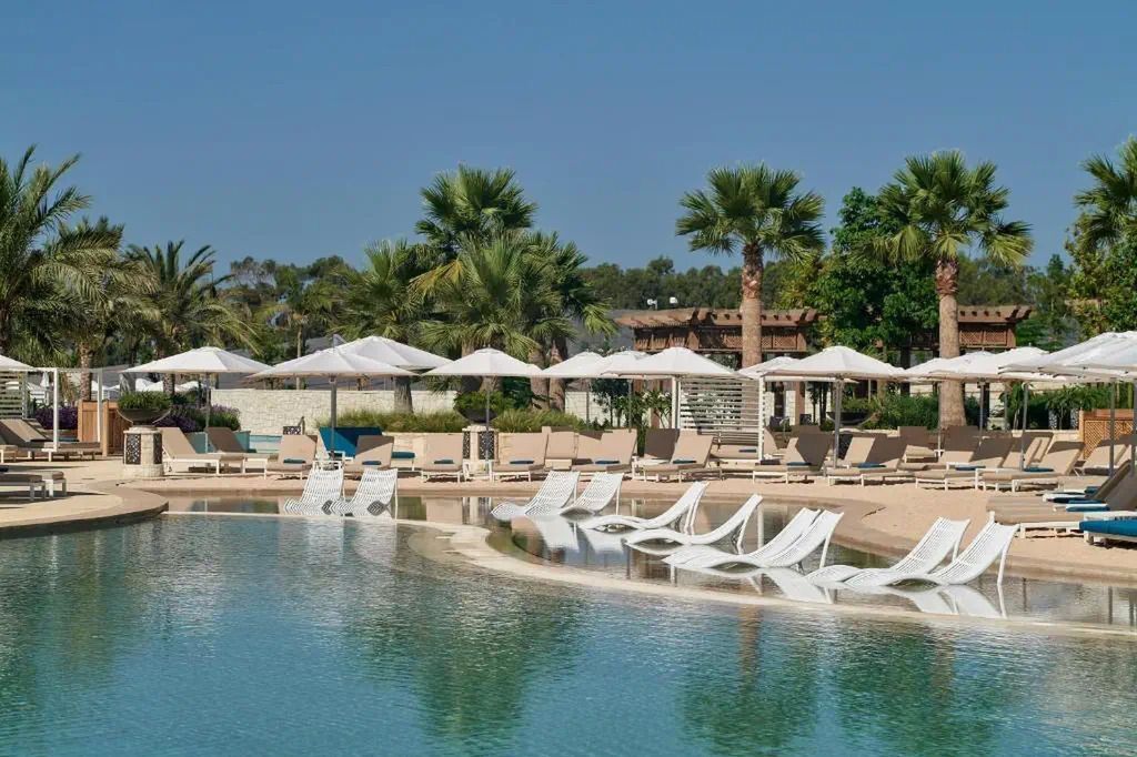 City of Dreams Mediterranean - teren hotelu