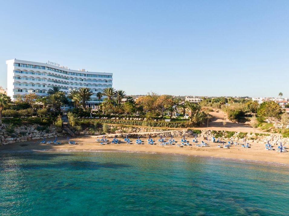 teren hotelu, plaża