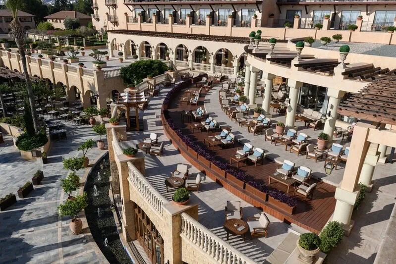 Elysium - teren hotelu