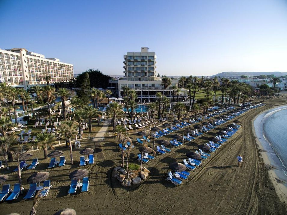 obiekt, teren hotelu, plaża