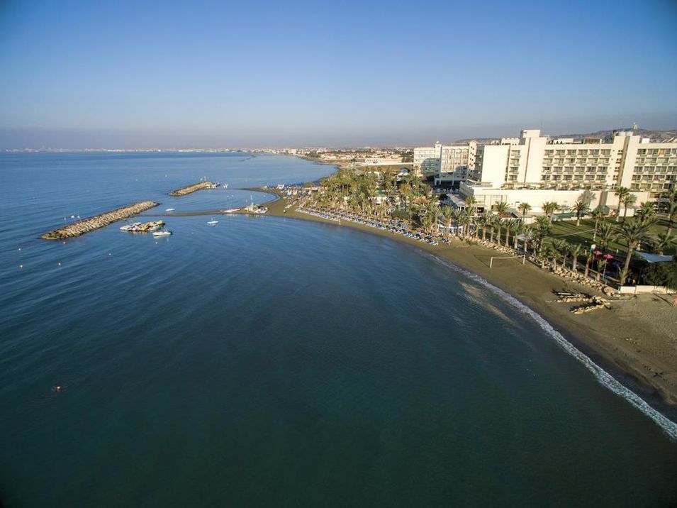 obiekt, teren hotelu, plaża