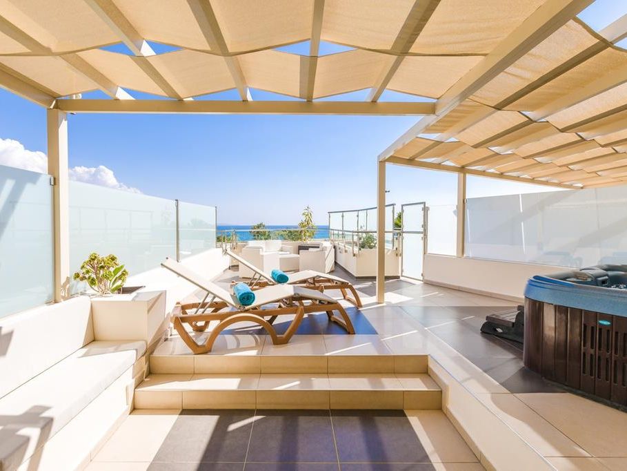 teren hotelu, balkon / taras