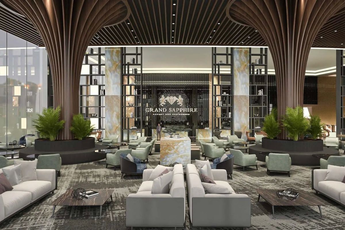 Grand Sapphire Resort - recepcja / lobby