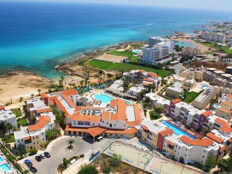 obiekt, teren hotelu, plaża