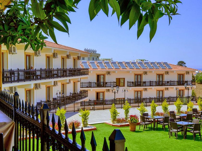 teren hotelu, restauracja