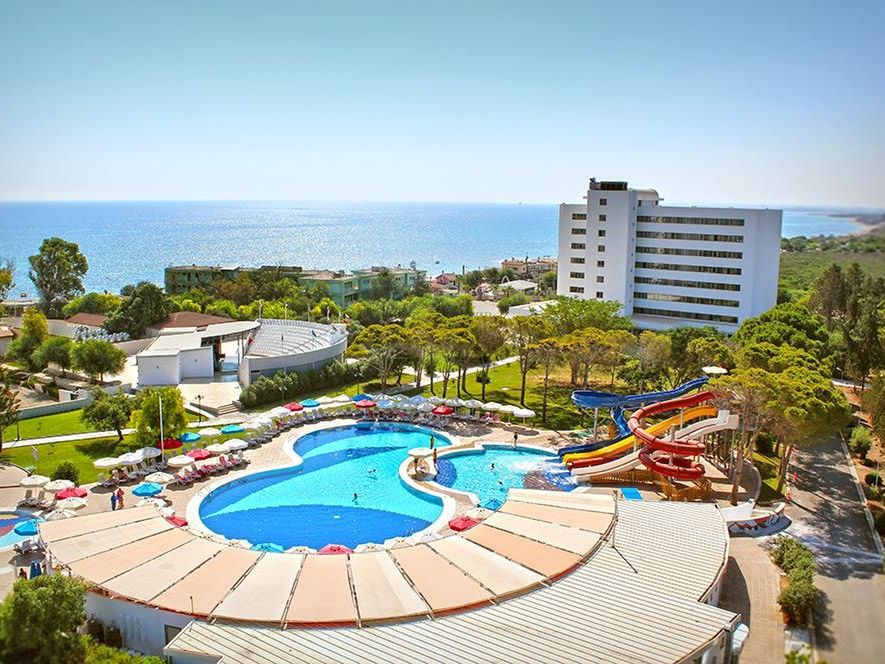 teren hotelu, aquapark
