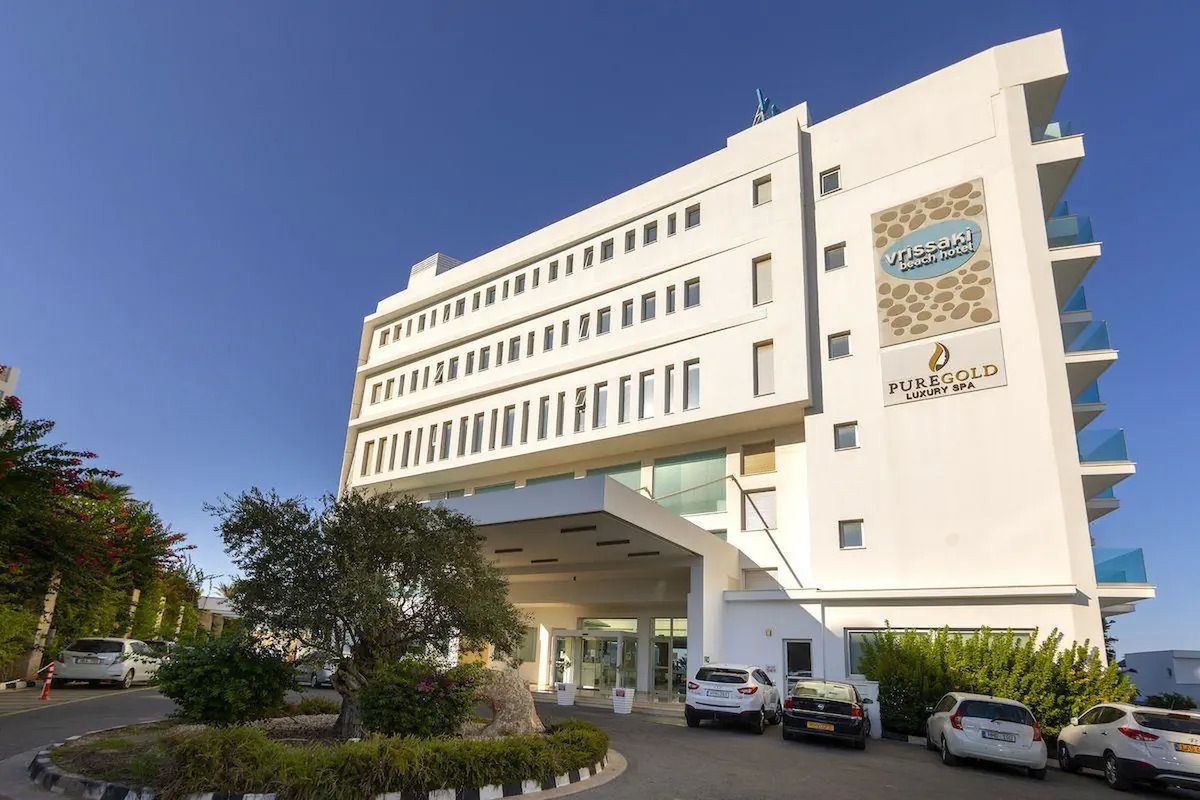 Vrissaki Beach - budynek główny