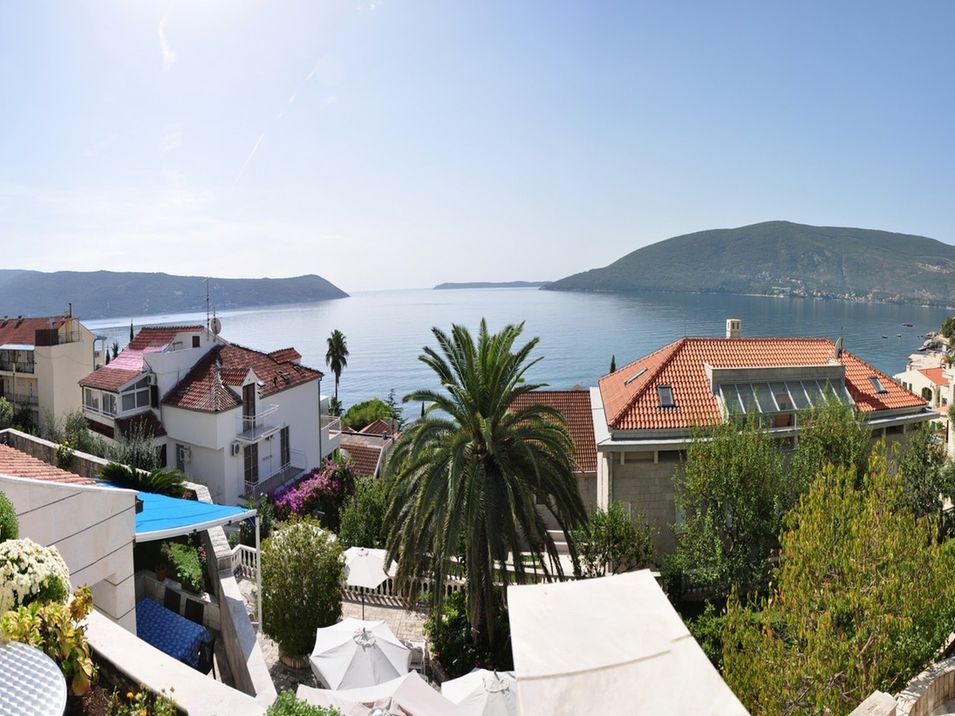 balkon / taras, apartament z widokiem na morze