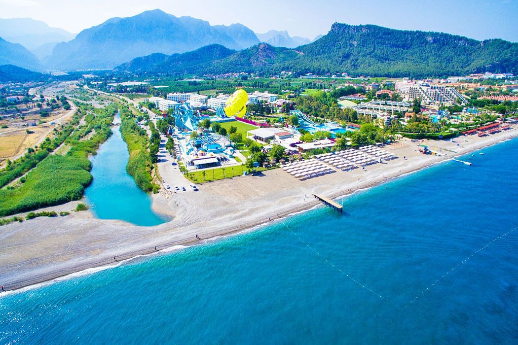 teren hotelu, plaża