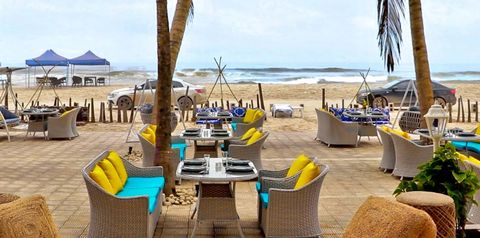 beach bar, restauracja, plaża