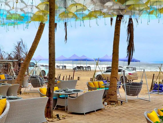 beach bar, restauracja, plaża