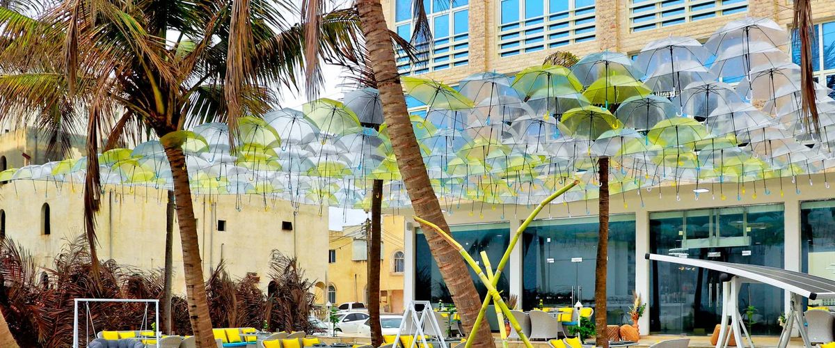 restauracja, teren hotelu